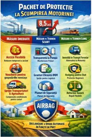 Analiză AEI: Preţul motorinei a sărit de pragul de 8,2 lei, pe fondul scumpirii Brent şi al crizei regionale